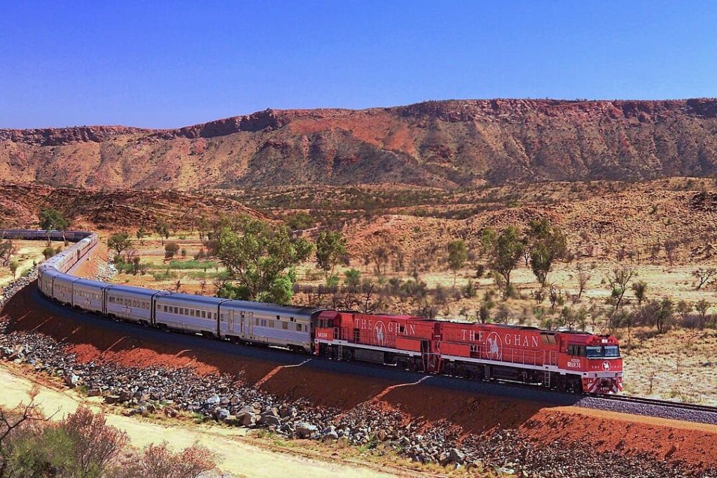 The Ghan - Trenes famosos del mundo