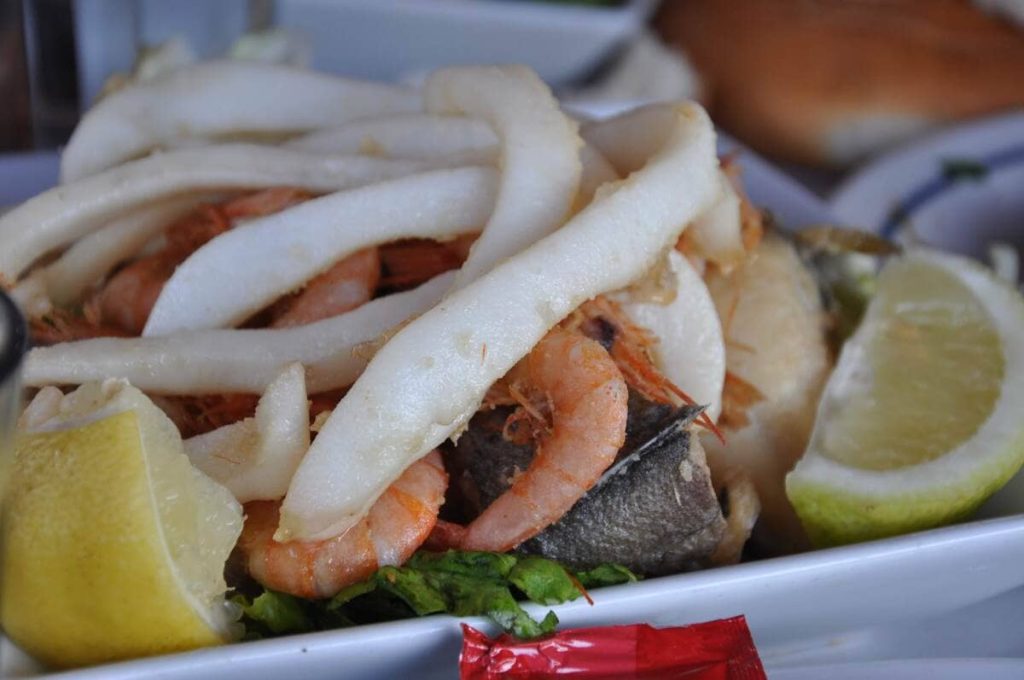 Plato de marisco