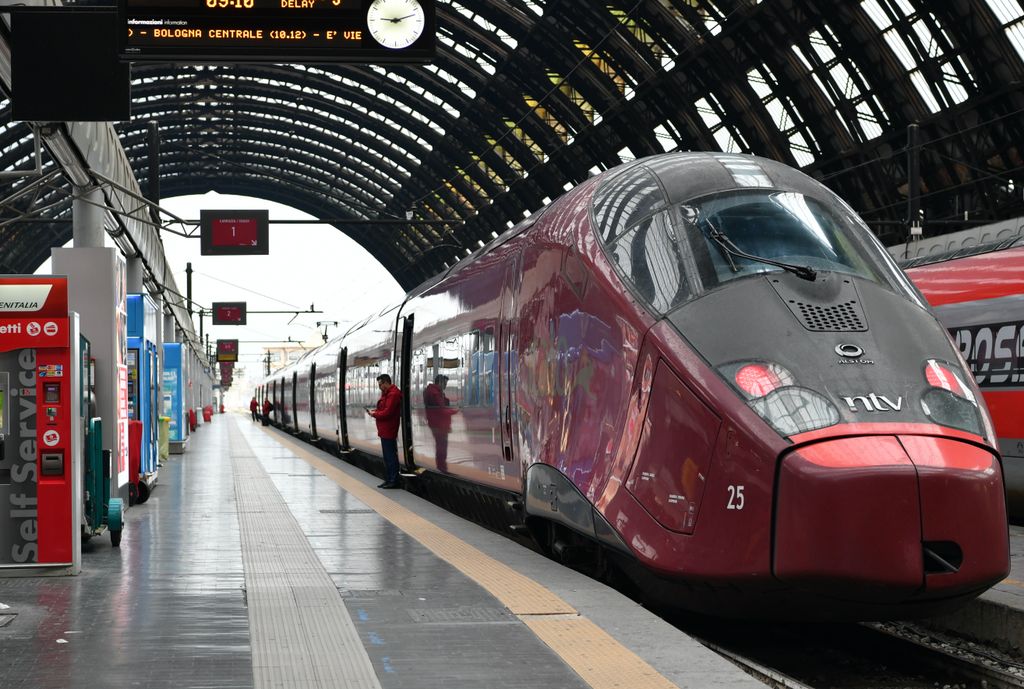Tren de alta velocidad italiano