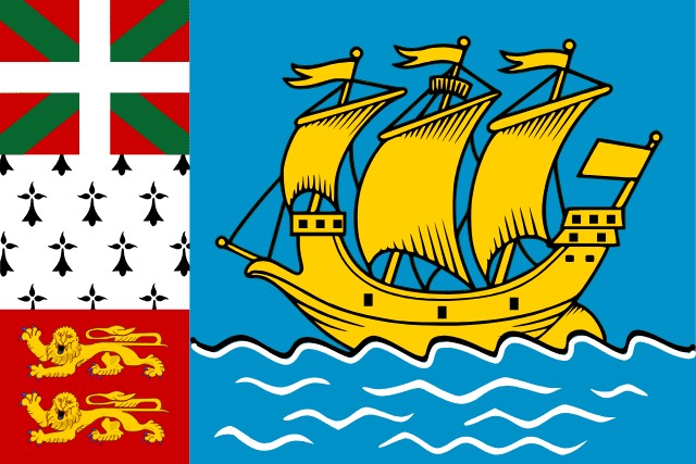 Bandera local de Saint Pierre y Miquelon