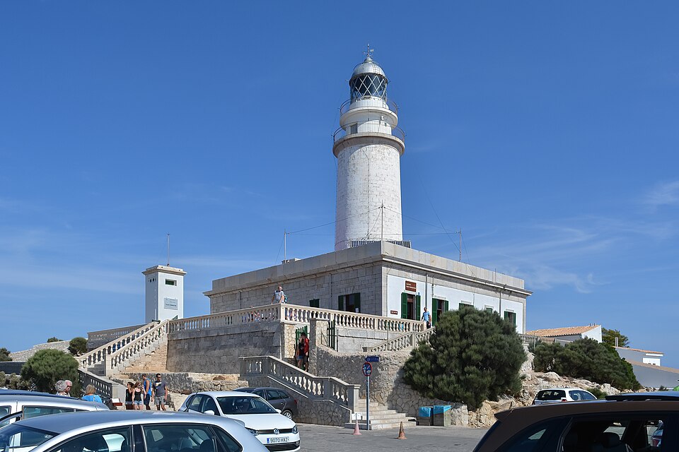 Faro del cabo de Formentor en Mallorca