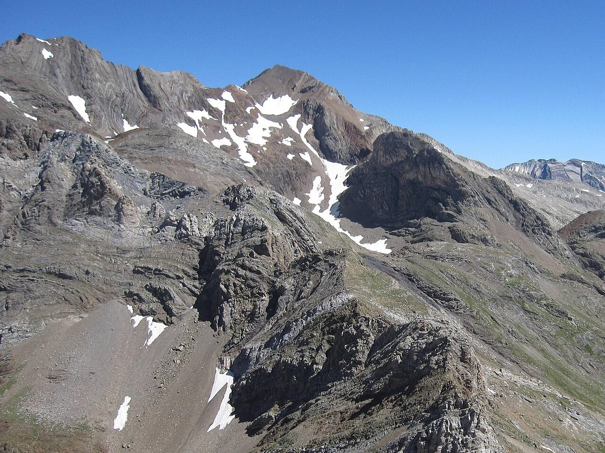 El pico Posets, en el Pirineo aragonés