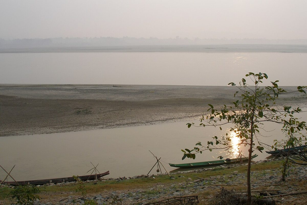 El río Mekong a su paso por Chiang Saen, en el norte de Tailandia